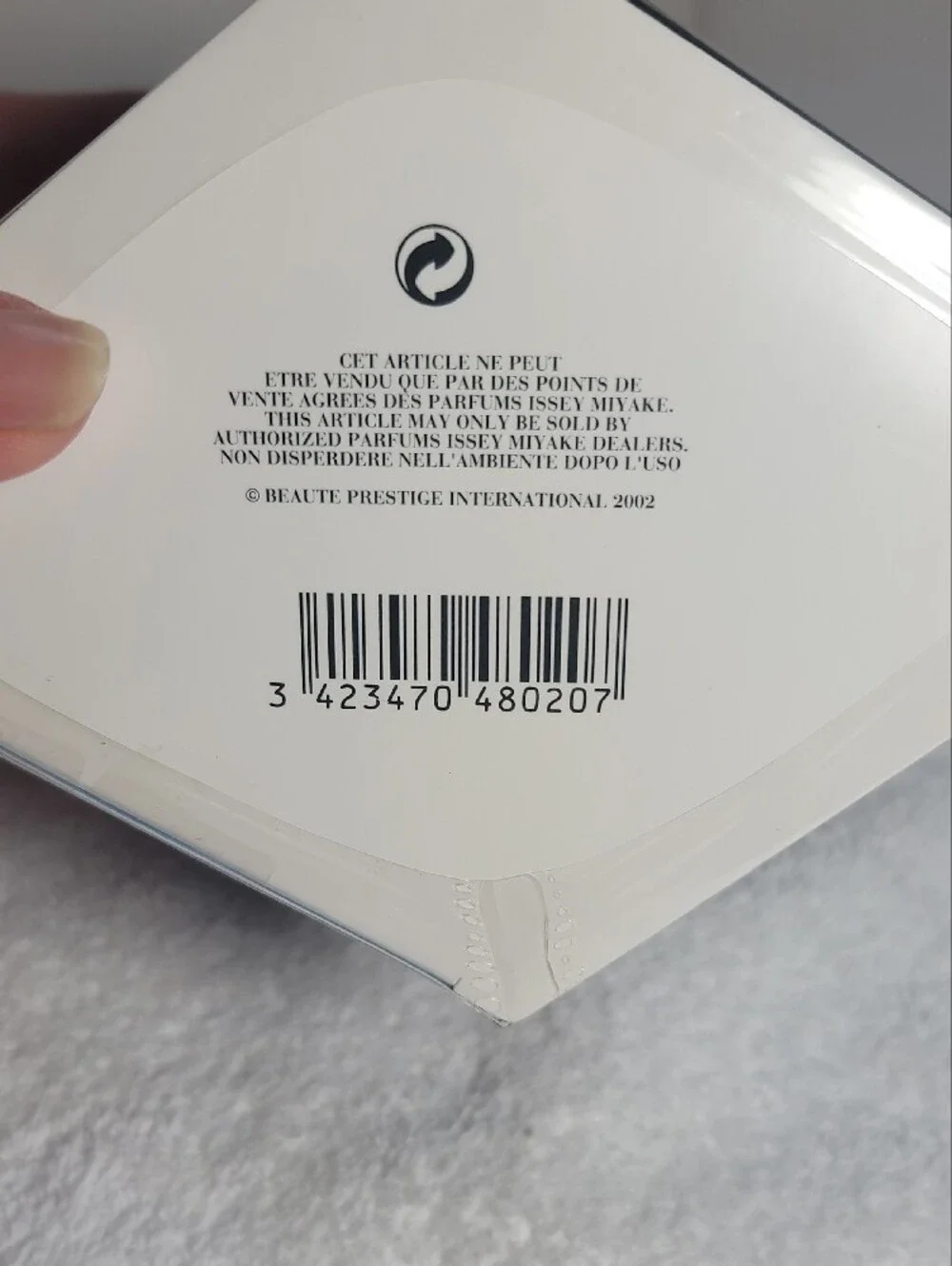 Issey Miyake creamy body